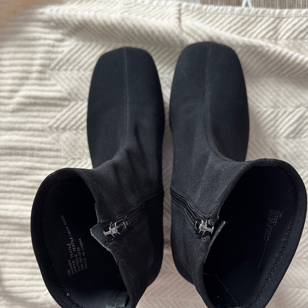 Aerosoles Black Women's Ankle Boots - Picture 2 of 3